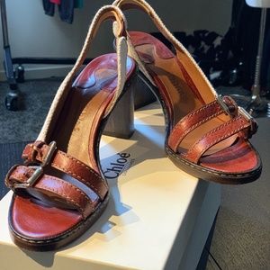CHLOE Slingback Heels